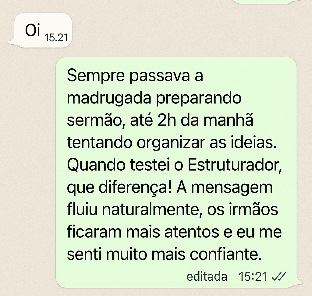 Depoimento Pastor Marcos Silva